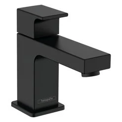 Hansgrohe Vernis Shape Pillar Tap 70 for Cold Water without Waste - Matt Black - 71592670