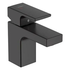 Hansgrohe Vernis Shape Single Lever Basin Mixer 70 CoolStart with Pop-up Waste - Matt Black - 71593670