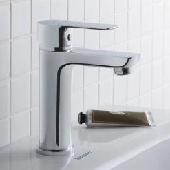 Duravit A.1 M-Size Single Lever Basin Mixer - A11020002010 -Basin Taps Shop A11020002010 d2 460