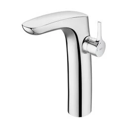 Roca Insignia Cold Start Tall Basin Mixer with Click-Clack Waste - Chrome - A5A3A3AC00