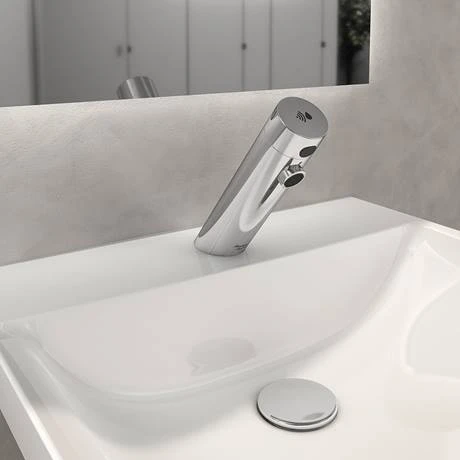 Armitage Shanks Sensorflow E Touchless Deck Mounted Basin Mixer (Battery) - A7547AA 3 Armitage Shanks Sensorflow E Touchless Deck Mounted Basin Mixer (Battery) - A7547AA - Image 3