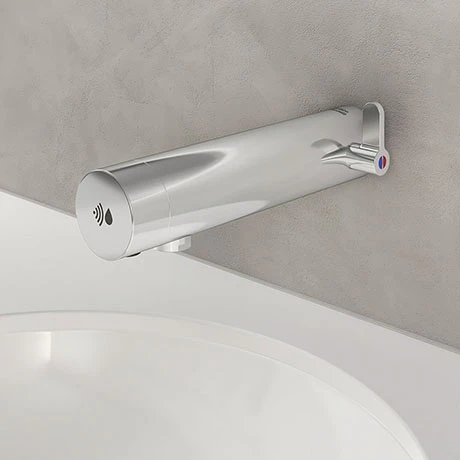 Armitage Shanks Sensorflow E Touchless Panel Mounted Basin Mixer with Temperature Control (Mains) - A7555AA 1 Armitage Shanks Sensorflow E Touchless Panel Mounted Basin Mixer with Temperature Control (Mains) - A7555AA