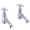 Burlington Anglesey - Chrome 5" Basin Taps - AN2
