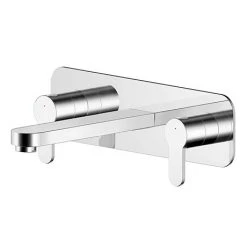 Nuie Arvan 3TH Wall Mounted Basin Mixer - ARV350