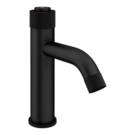Arezzo Matt Black Industrial Style 1-Touch Basin Tap 4 Arezzo Matt Black Industrial Style 1-Touch Basin Tap - Image 4