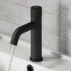 Arezzo Matt Black Industrial Style 1-Touch Basin Tap