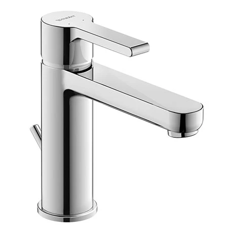 Duravit B.2 M-Size Single Lever Basin Mixer with Pop-up Waste - B21020001010 1 Duravit B.2 M-Size Single Lever Basin Mixer with Pop-up Waste - B21020001010