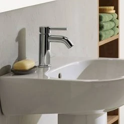 Ideal Standard Ceraline Basin Mixer with Clicker Waste - BC186AA 11 Ideal Standard Ceraline Basin Mixer with Clicker Waste - BC186AA -Basin Taps Shop BC186AA ai2 460