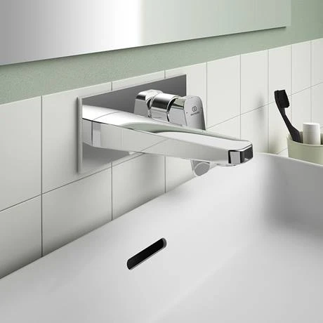 Ideal Standard Ceraplan Single Lever Wall Mounted Basin Mixer 3 Ideal Standard Ceraplan Single Lever Wall Mounted Basin Mixer - Image 3