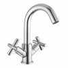 BagnoDesign Ibiza Chrome Mono Basin Mixer with Pop-up Waste