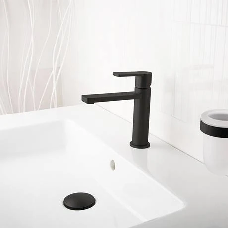 BagnoDesign Teatro Matt Black Mono Basin Mixer 3 BagnoDesign Teatro Matt Black Mono Basin Mixer - Image 3