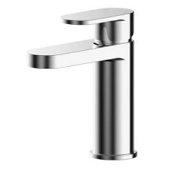 Nuie Binsey Mono Basin Mixer with Push Button Waste - BIN305