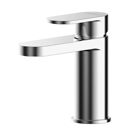 Nuie Binsey Mini Mono Basin Mixer with Push Button Waste - BIN315 1 Nuie Binsey Mini Mono Basin Mixer with Push Button Waste - BIN315
