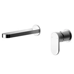 Nuie Binsey 2TH Wall Mounted Basin Mixer - BIN381