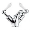 Crosswater Belgravia Lever Monobloc Basin Mixer Tap with Pop-up Waste - BL110DPC_LV