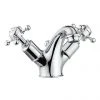 Crosswater - Belgravia Crosshead Monobloc Basin Mixer Tap with Pop-up Waste - BL110DPC