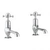 Crosswater - Belgravia Crosshead Long Nose Basin Taps - BL140DNC