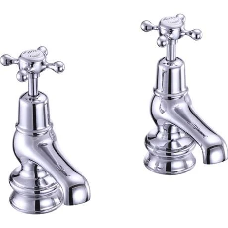 Burlington Claremont Regent - Chrome 3" Basin Taps - CLR1 1 Burlington Claremont Regent - Chrome 3" Basin Taps - CLR1