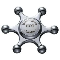 Basin Taps Shop -Basin Taps Shop Burlington Birkenhead Regent Chrome 2 Tap Hole Bridge Basin Mixer with Plug and Chain BIR10 d1 375