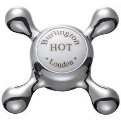 Burlington Claremont Regent - Chrome Basin Mixer Tap with Pop Up Waste - CLR4 -Basin Taps Shop Burlington Claremont Regent Chrome Basin Mixer with Pop Up Waste CLR4 n d2 460