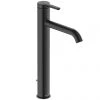 Duravit C.1 XL-Size Single Lever Basin Mixer with Pop-up Waste - Matt Black - C11040001046