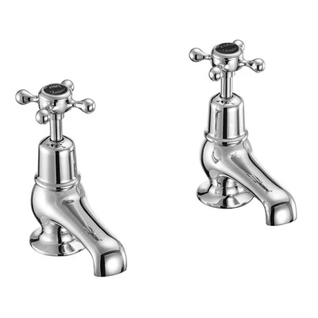 Burlington Claremont Black Basin Taps 3" 1 Burlington Claremont Black Basin Taps 3"
