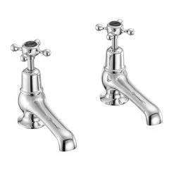 Burlington Claremont Black Basin Taps 5"