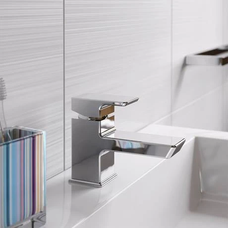 Bristan - Cobalt Monobloc Basin Mixer with Clicker Waste - COB-BAS-C 2 Bristan - Cobalt Monobloc Basin Mixer with Clicker Waste - COB-BAS-C - Image 2