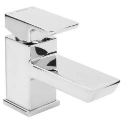 Bristan - Cobalt Monobloc Basin Mixer with Clicker Waste - COB-BAS-C