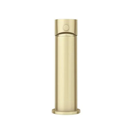Arezzo Round Brushed Brass Basin Mono Mixer Tap 6 Arezzo Round Brushed Brass Basin Mono Mixer Tap - Image 6