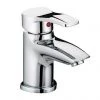 Bristan Capri Contemporary Basin Mixer (no waste) - Chrome - CAP-BASNW-C