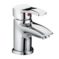 Bristan Capri Contemporary Basin Mixer (no waste) - Chrome - CAP-BASNW-C