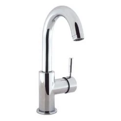 Crosswater - Design Side Lever Monobloc Basin Mixer with Waste - DE111DPC