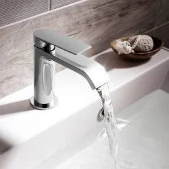 Crosswater - Dune Monobloc Basin Mixer - DN110DNC -Basin Taps Shop DN110DNC D2 460