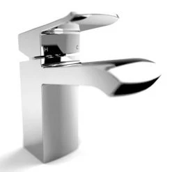 Bristan Descent Mono Basin Mixer with Clicker Waste -Basin Taps Shop DSC BAS C D2 460