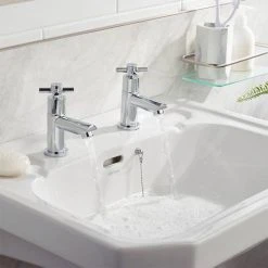 Bristan - Decade Contemporary Basin Taps - Chrome - DX-1/2-C 7 Bristan - Decade Contemporary Basin Taps - Chrome - DX-1/2-C -Basin Taps Shop DX 1 2 C.ai3 460