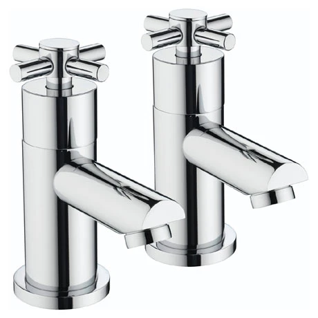 Bristan - Decade Contemporary Basin Taps - Chrome - DX-1/2-C 1 Bristan - Decade Contemporary Basin Taps - Chrome - DX-1/2-C