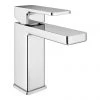 EcoDelux Square Water Saving Mono Basin Mixer Tap with Waste