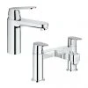 Grohe Eurosmart Cosmopolitan Tap Package (Bath + Basin Tap)