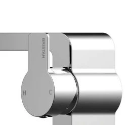 Bristan Exodus Mono Basin Mixer with Clicker Waste -Basin Taps Shop EXD BAS C D2 460