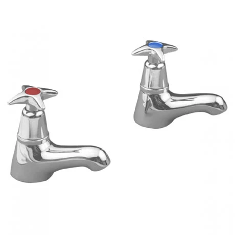 Franke F1080 Basin Taps with Crosshead Handles 1 Franke F1080 Basin Taps with Crosshead Handles