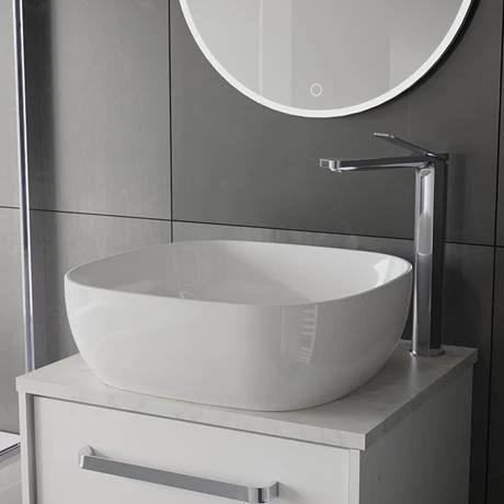 Crosswater Glide II Chrome Tall Mono Basin Mixer - GD112DNC 2 Crosswater Glide II Chrome Tall Mono Basin Mixer - GD112DNC - Image 2