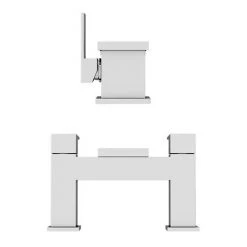 Glacier Modern Tap Package (Bath + Basin Tap) -Basin Taps Shop GLA PK n d3 460