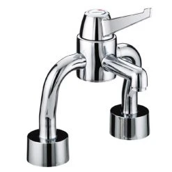 Bristan - Single Control TMV3 Deck Mounted Basin Mixer - H64DMT