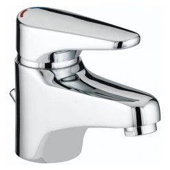 Bristan - Jute Basin Mixer With Pop Up Waste - Chrome - JU-BAS-C