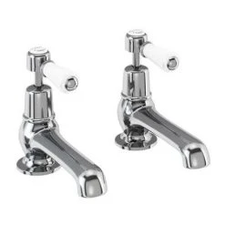 Burlington Kensington - Chrome Basin Taps 5" - KE2