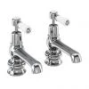 Burlington Kensington Regent - Chrome Basin Taps 5" - KER2
