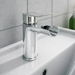 Luna Waterfall Tap Package (Bath + Basin Tap) -Basin Taps Shop LUNPK d2 460