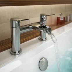 Luna Waterfall Tap Package (Bath + Basin Tap) -Basin Taps Shop LUNPK d3 460