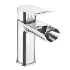 Luna Waterfall Mono Basin Mixer Chrome